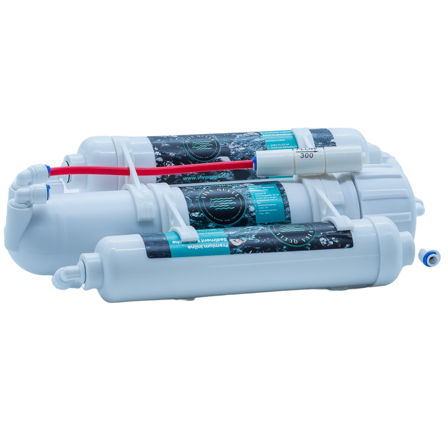 3 Stufen Umkehrosmose-Anlage inkl. Membran, Wasserfilter und Zubehör