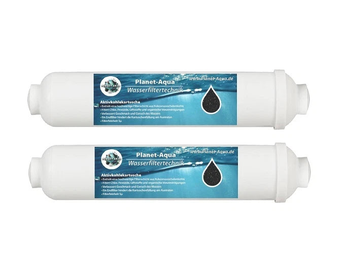 2er-Pack Inline-Premium Kühlschrankfilter 2 Zoll