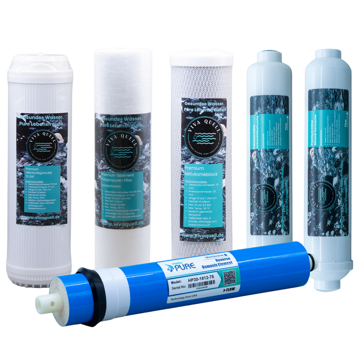 Ersatzfilterset (6-Stufen Anlage)