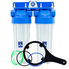 Wasserfiltergehäuse DUO 10 Zoll