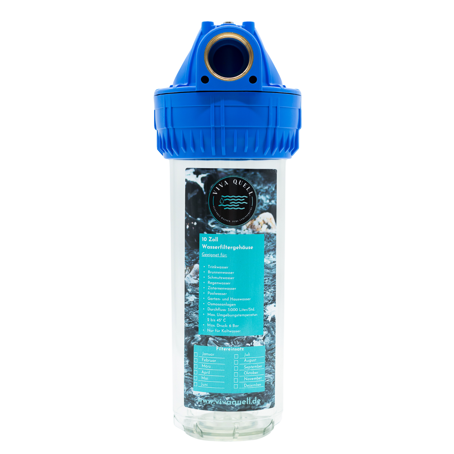 Wasserfiltergehäuse 10 Zoll