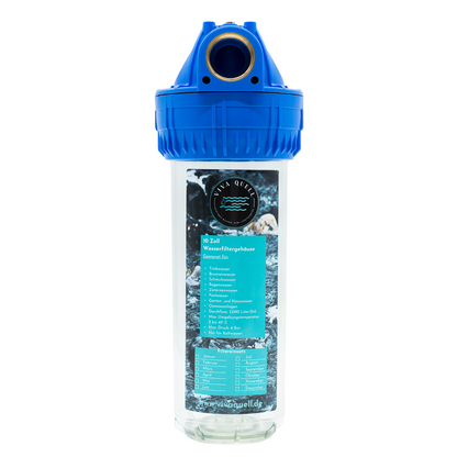 Wasserfiltergehäuse 10 Zoll