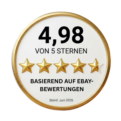 4,98 von 5 Sternen auf Ebay
