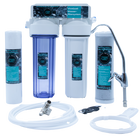 Wasserfilteranlage (unter Tisch) 2-Stufen + Filter + Zubehör
