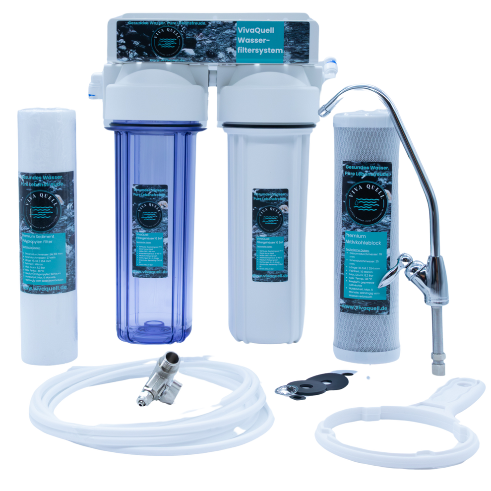 Wasserfilteranlage (unter Tisch) 2-Stufen