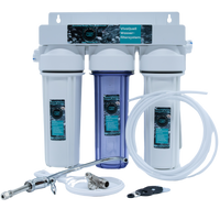 Wasserfilteranlage (unter Tisch) 3-Stufen + Filter + Zubehör