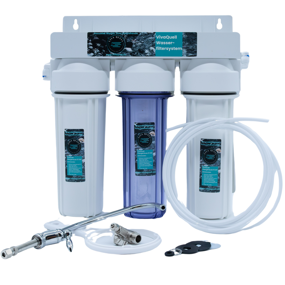 Wasserfilteranlage (unter Tisch) 3-Stufen