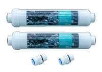 2er-Pack Inline-Premium Kühlschrankfilter 2 Zoll