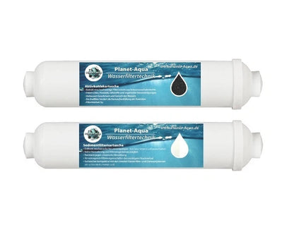 Filter Set Sediment Aktivkohle + Adapter Wasserfilter Umkehr Osmose Osmoseanlage