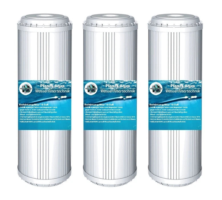 Planet-Aqua Anti-Kalk Filterkartusche 10 Zoll | Ionenaustauscher-Granulat