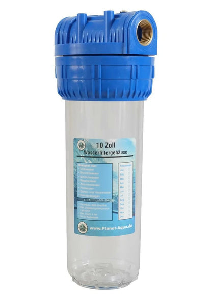 Planet-Aqua Filtergehäuse-Set TIO-6 10 Zoll | 3/4 Zoll IG