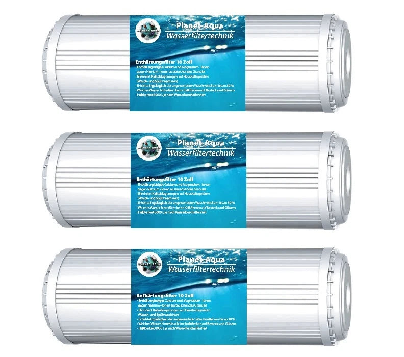 Planet-Aqua Anti-Kalk Filterkartusche 10 Zoll | Ionenaustauscher-Granulat