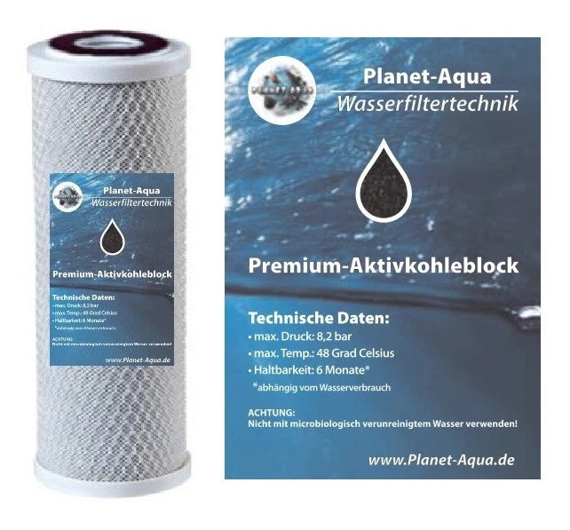 Planet-Aqua 3-Jahres Ersatzfilter-Set 10 Zoll (24-teilig)