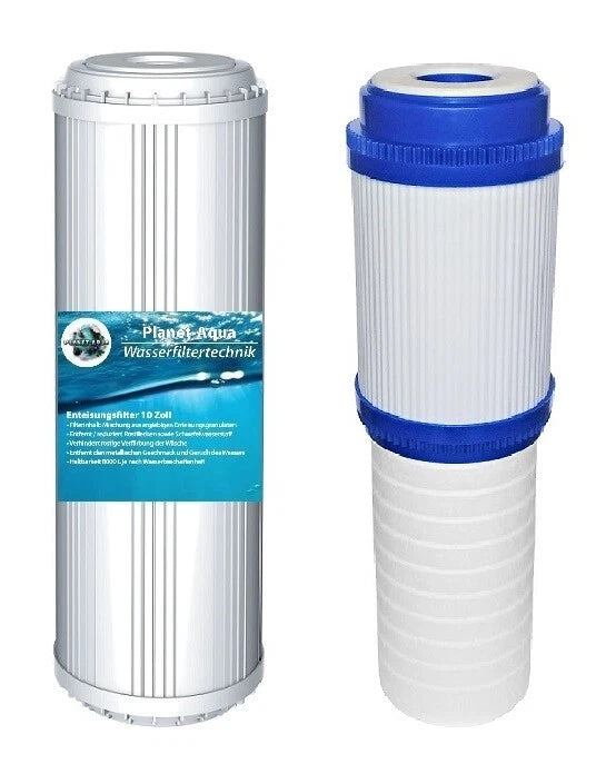 Planet-Aqua Filtergehäuse-Set DUO XS 10 Zoll | 1 Zoll IG