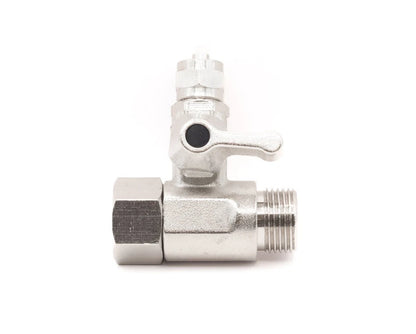Wasseranschluss-Adapter 3/8 Zoll mit Absperrhahn & 1/4 Zoll Schlauchausgang